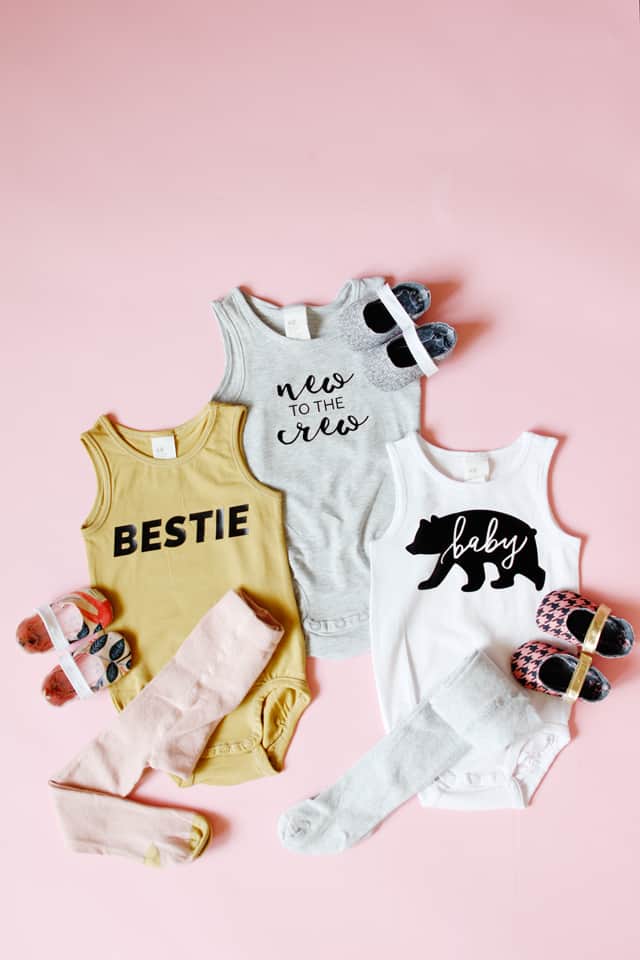 Download New To The Crew Bestie Baby Onesie Svg File Downloads See Kate Sew