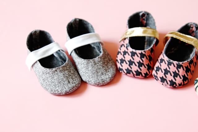 Sew Faux Leather Baby Slippers with the Cricut Maker