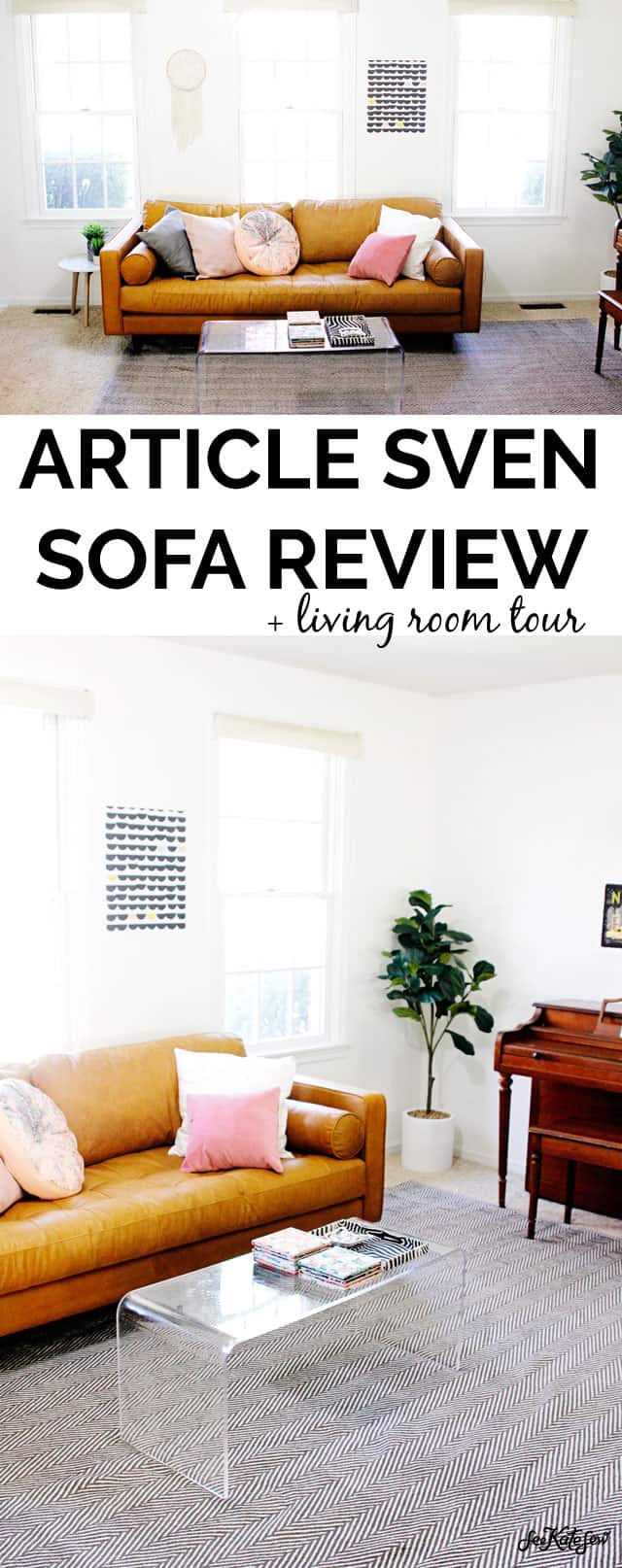 Living Room Tour + Article Sven Sofa Review