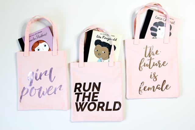 Feminist Book Bag Pattern + SVG Designs | See Kate Sew