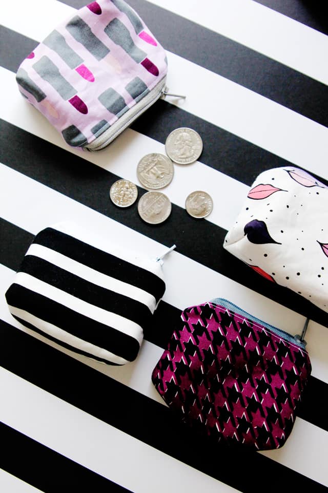 DIY Zipper Coin Pouch Bag Tutorial, Coin Purse Keychain