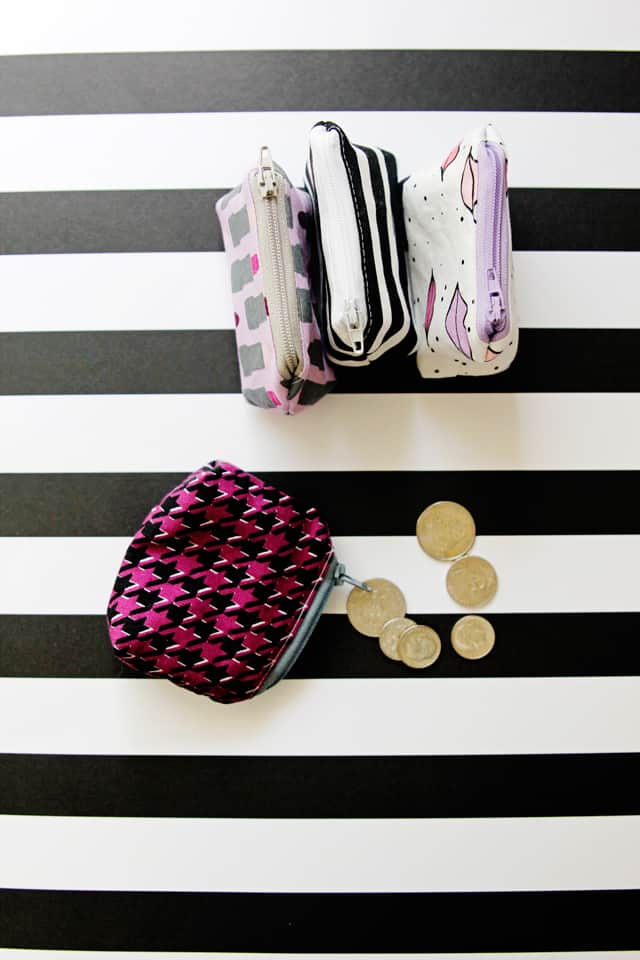 purse with coin purse