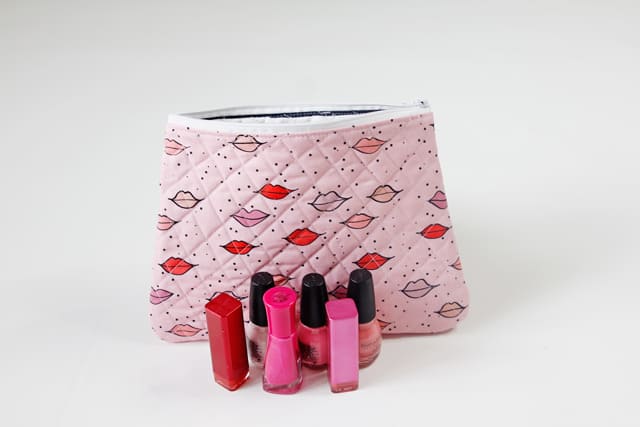 Quilted Makeup Bag Pattern | Saubhaya Makeup