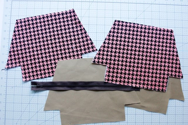 Flat Bottom Zipper Pouch Tutorial