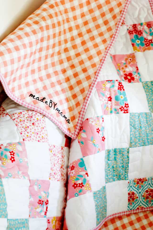 Around We Go Baby Quilt with the Cricut Maker Fabric Cutting Machine | Baby Quilt Tutorial | Around We Go Quilt Pattern | Baby Quilt Pattern | Making A Quilt with the Cricut Maker | DIY Baby Quilt | Riley Blake Quilt Kit | Cricut Maker | Baby Quilt Pattern || See Kate Sew #rileyblake #cricutmaker #babyquilt #quilttutorial #seekatesew