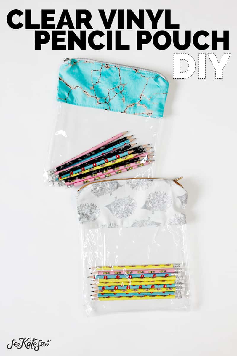 Diy sale pencil pouch