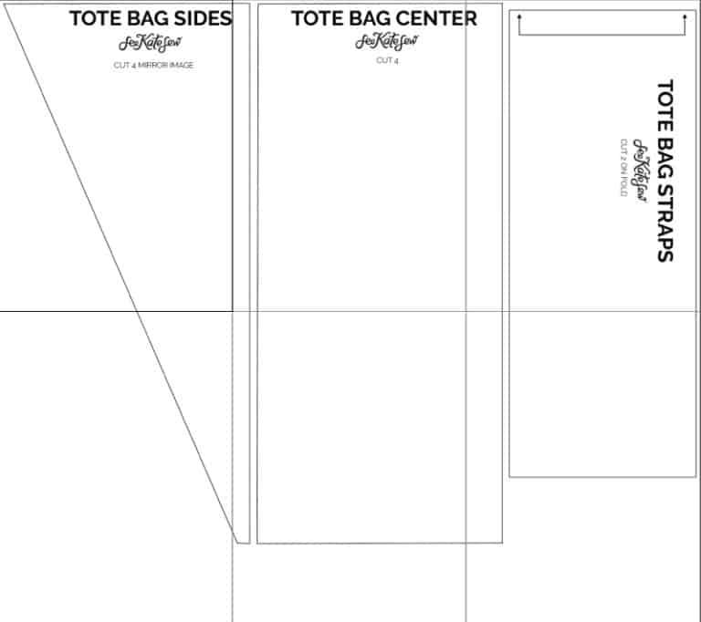 FREE TOTE BAG PATTERN with the Cricut EasyPress 2! see kate sew
