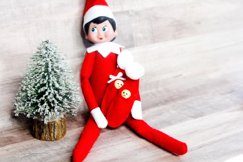 How to Make a Baby Elf on the Shelf | Elf on the Shelf | Baby Elf on the Shelf | How to Make a Baby Elf on the Shelf | DIY Baby Elf on the Shelf | DIY Kids Toys | Easy Sewing Christmas Pattern | Elf on the Shelf Tutorial || See Kate Sew #elfontheshelf #babyelf #sewingtutorial #seekatesew