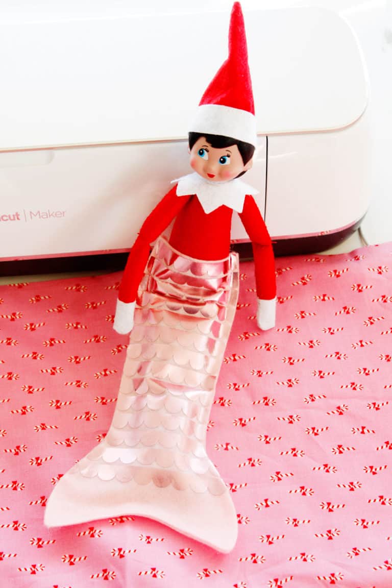Elf on the Shelf Mermaid Tail Pattern see kate sew