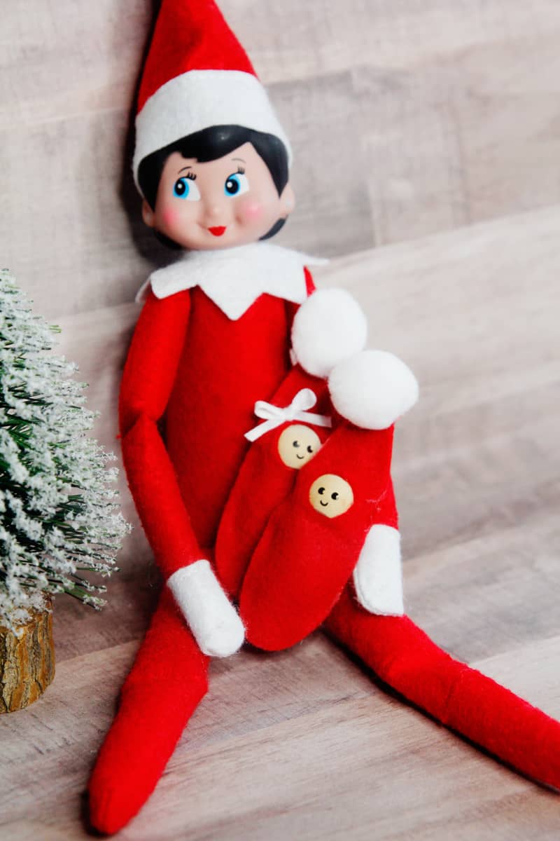 How to Make a Baby Elf on the Shelf | Elf on the Shelf | Baby Elf on the Shelf | How to Make a Baby Elf on the Shelf | DIY Baby Elf on the Shelf | DIY Kids Toys | Easy Sewing Christmas Pattern | Elf on the Shelf Tutorial || See Kate Sew #elfontheshelf #babyelf #sewingtutorial #seekatesew