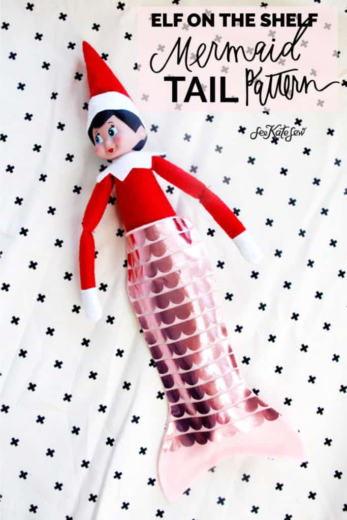 Elf on the Shelf Mermaid Tail Pattern