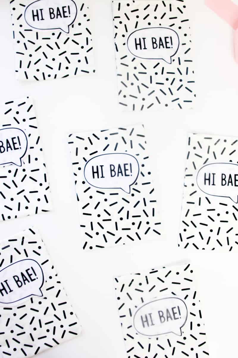 Hi Bae! // How to Make Fabric Party Favor Bags || LOL Party Favor Bags | DIY Party Favor Bags | Fabric Party Favor Bags | Party Bags | Quick Party Favor Bags | No Sew Fabric Party Favor Bags || See Kate Sew #partyfavors #LOLparty #seekatesew