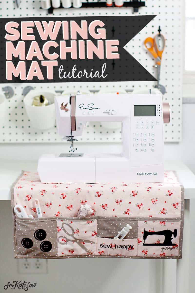 How to Make a Sewing Machine Mat