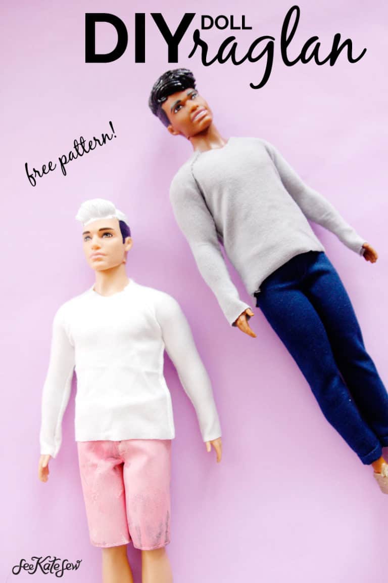 Ken Barbie Doll Shirt Pattern FREE See Kate Sew