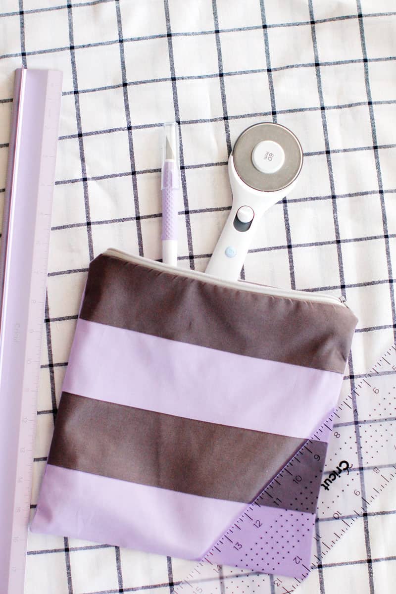 Favorite Supplies: Lilac Cricut Ruler, Blades + Rotary Cutter - see kate sew