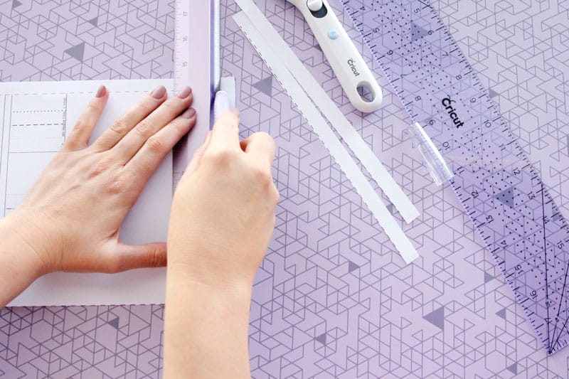 Favorite Supplies: Lilac Cricut Ruler, Blades + Rotary Cutter