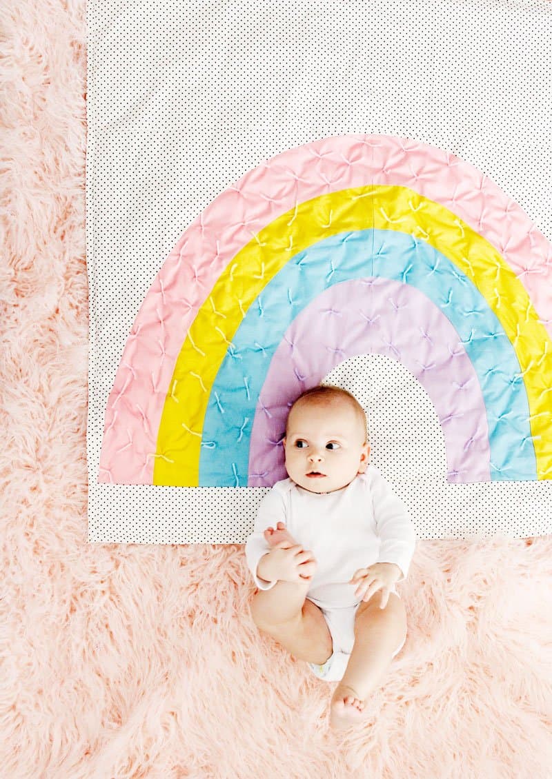 Whimsical Rainbow Baby Nest Set