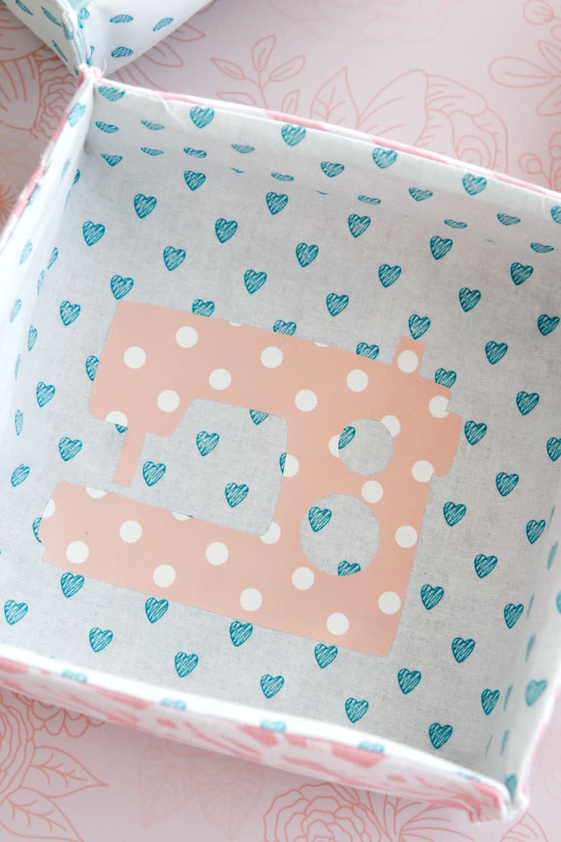 DIY Fabric Boxes | Fabric Boxes | DIY Shallow Boxes | Sewing Room Organization | Free PDF Download | Sewing Tutorials | Free Sewing Pattern || See Kate Sew #fabricboxes #freepattern #seekatesew