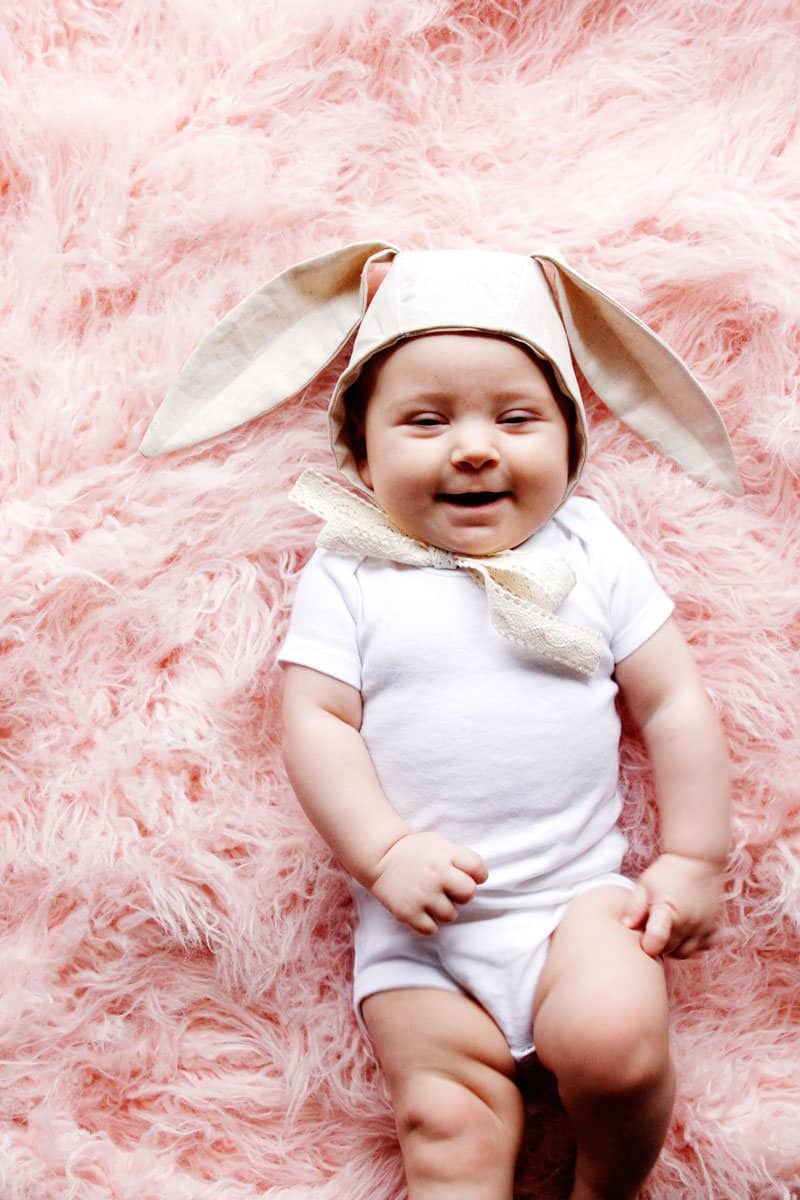 Bunny  Bonnet Tutorial | DIY Baby Bonnet | Easter Baby Bonnet | Bonnet Tutorial | Bunny Bonnet | How to Make a Baby Bonnet | Free Baby Bonnet Tutorial || See Kate Sew #sewingtutorial #diybaby #easterbonnet #seekatesew