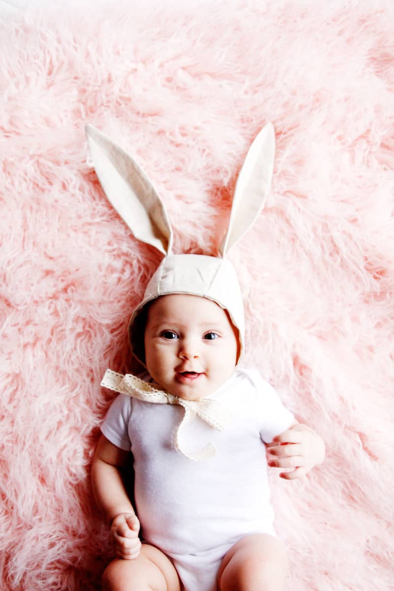 Bunny  Bonnet Tutorial | DIY Baby Bonnet | Easter Baby Bonnet | Bonnet Tutorial | Bunny Bonnet | How to Make a Baby Bonnet | Free Baby Bonnet Tutorial || See Kate Sew #sewingtutorial #diybaby #easterbonnet #seekatesew