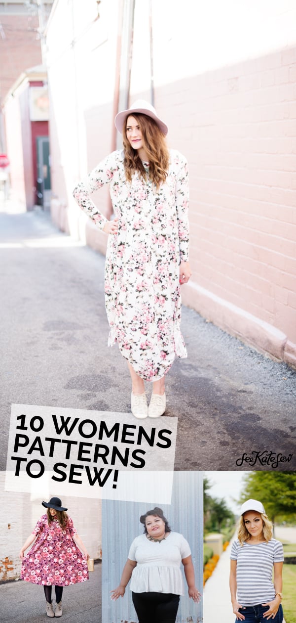 women's sewing patterns