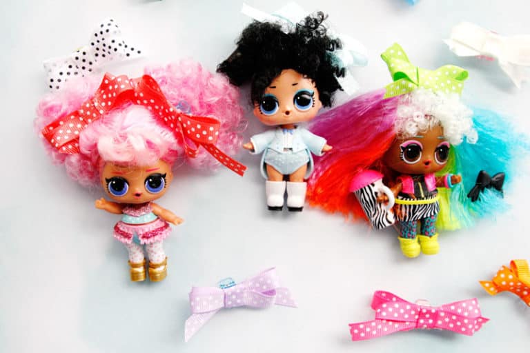 Make your own LOL Doll Hair Bows see kate sew