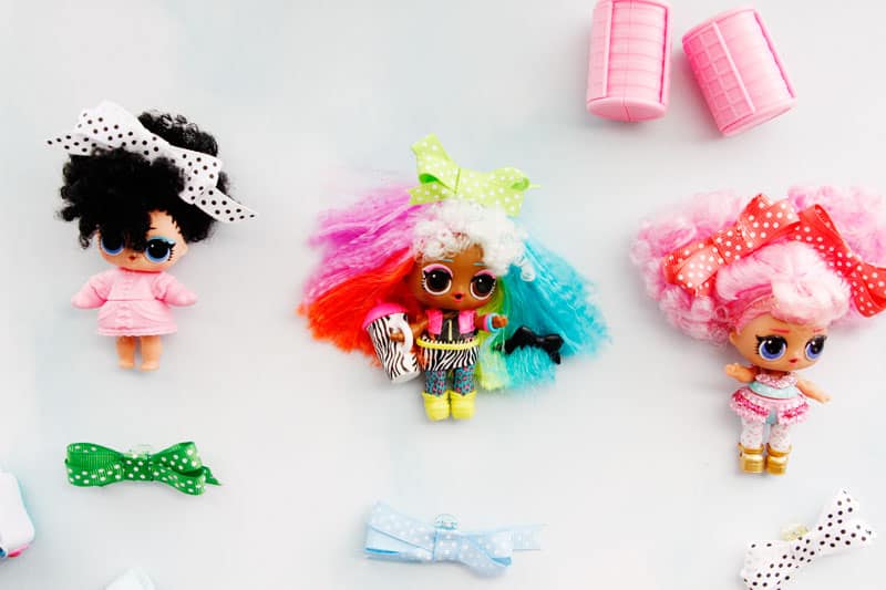 DIY LOL Doll Hair Bows