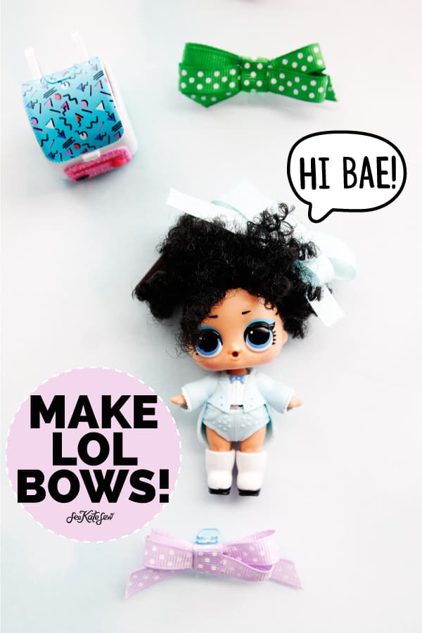 Get your craft on with these 10 LOL Doll Crafts! Easy to make and fun to play with, these crafts only need little scraps of material and encourage hours of imaginative play! || See Kate Sew #loldolls #dollcrafts #kidstoys #dollaccessories #seekatesew