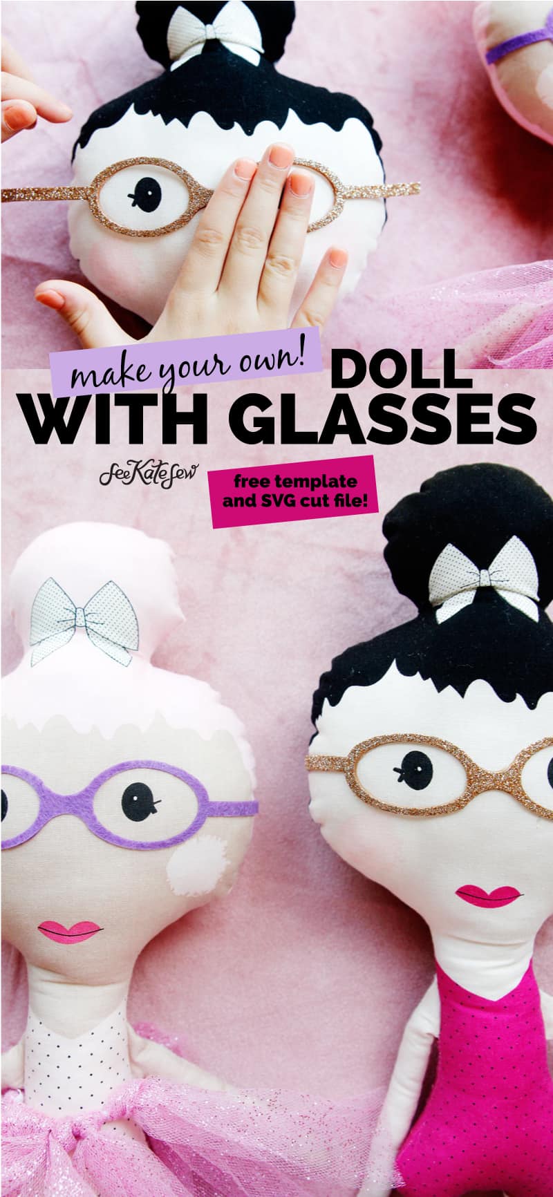 CUSTOM DOLL WITH GLASSES