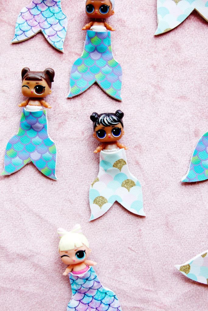 Mermaid Tails for Dolls DIY in 2 sizes! - see kate sew