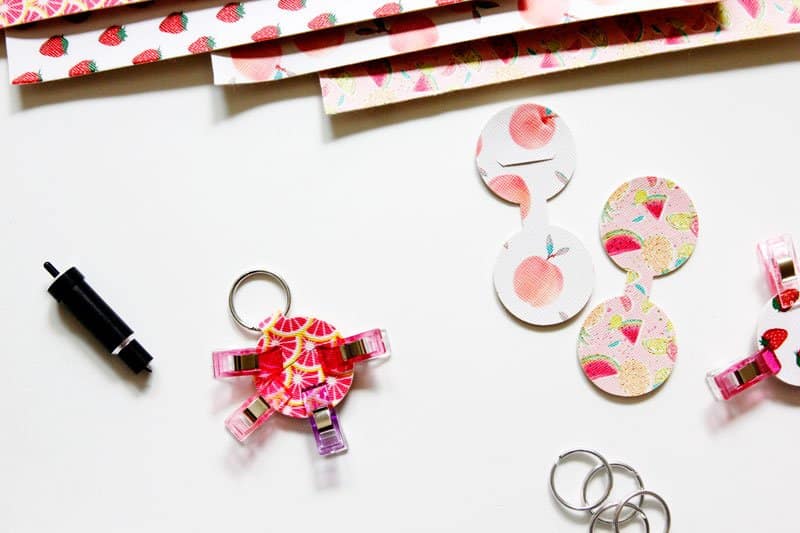 Diy quarter hot sale holder keychain