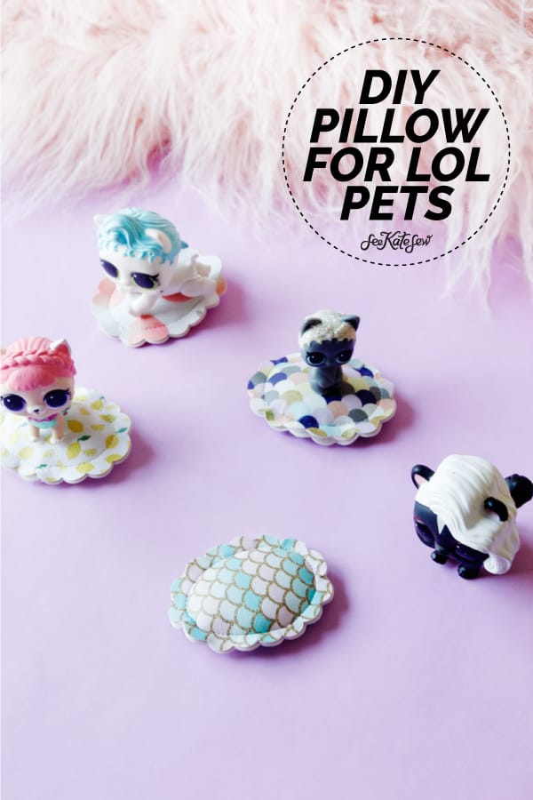 Get your craft on with these 10 LOL Doll Crafts! Easy to make and fun to play with, these crafts only need little scraps of material and encourage hours of imaginative play! || See Kate Sew #loldolls #dollcrafts #kidstoys #dollaccessories #seekatesew
