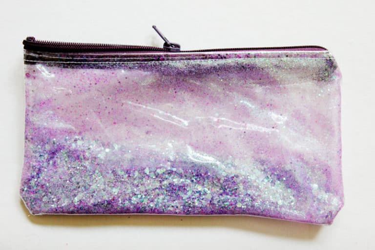 Glitter Pencil Pouch with Mermaid Vibes - see kate sew