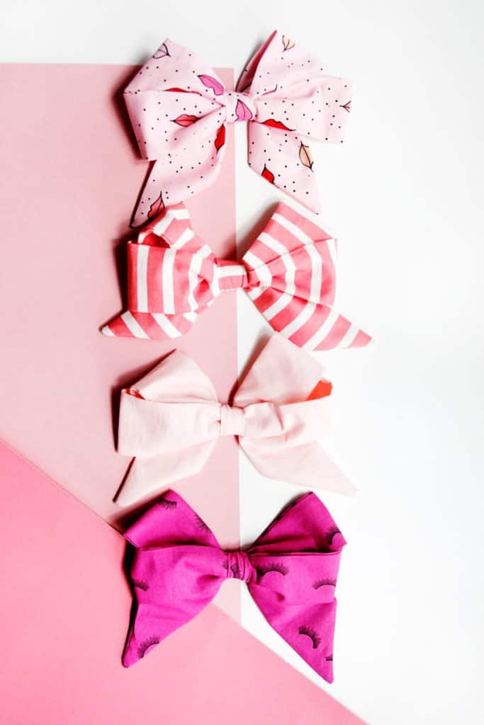 how to make a jojo bow with fabric! - see kate sew