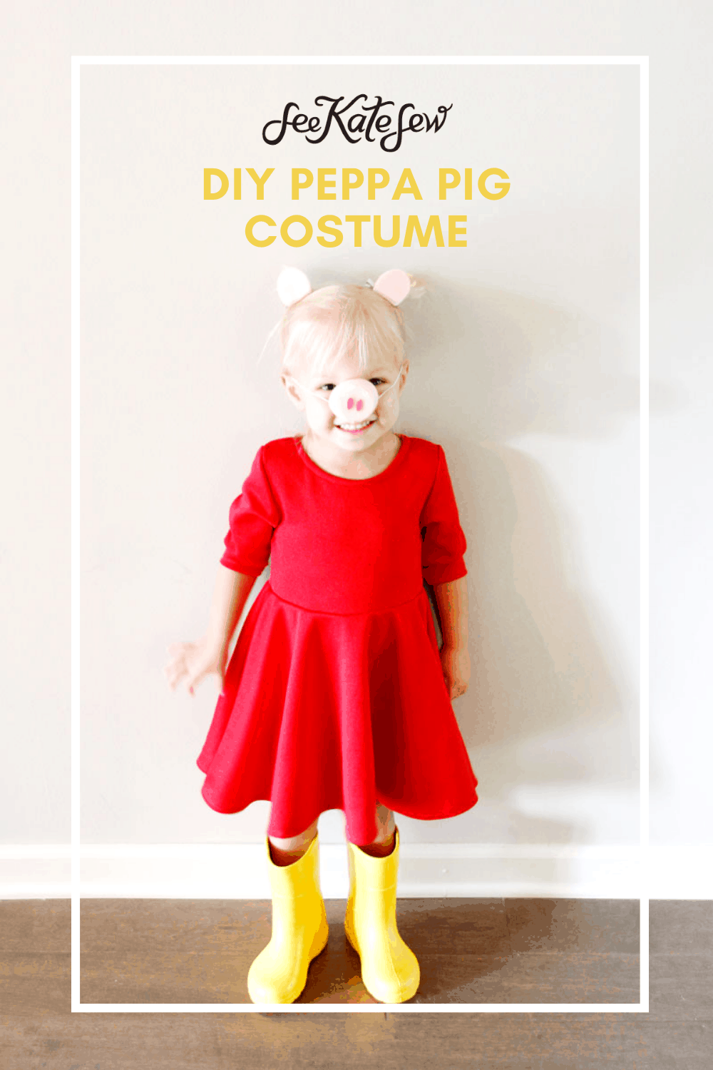 peppa pig halloween costume baby