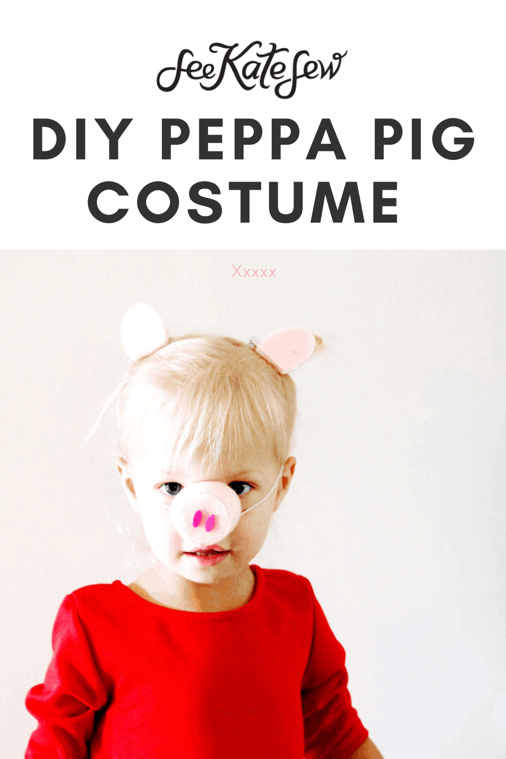 Easy Peppa Costume