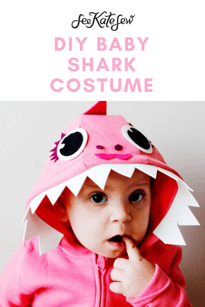 Pink Fong Inspired Baby Shark Costume