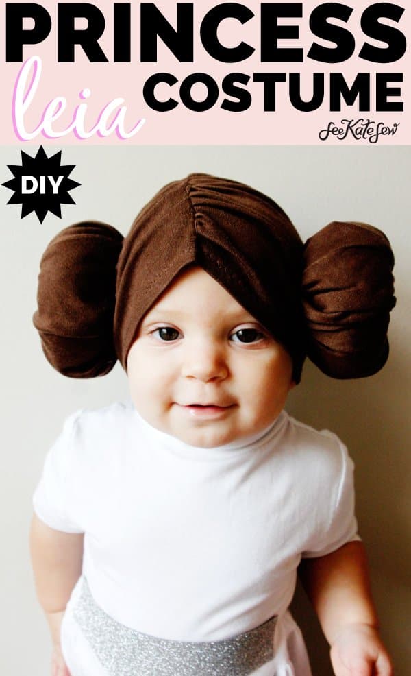 DIY Princess Leia Halloween Costume