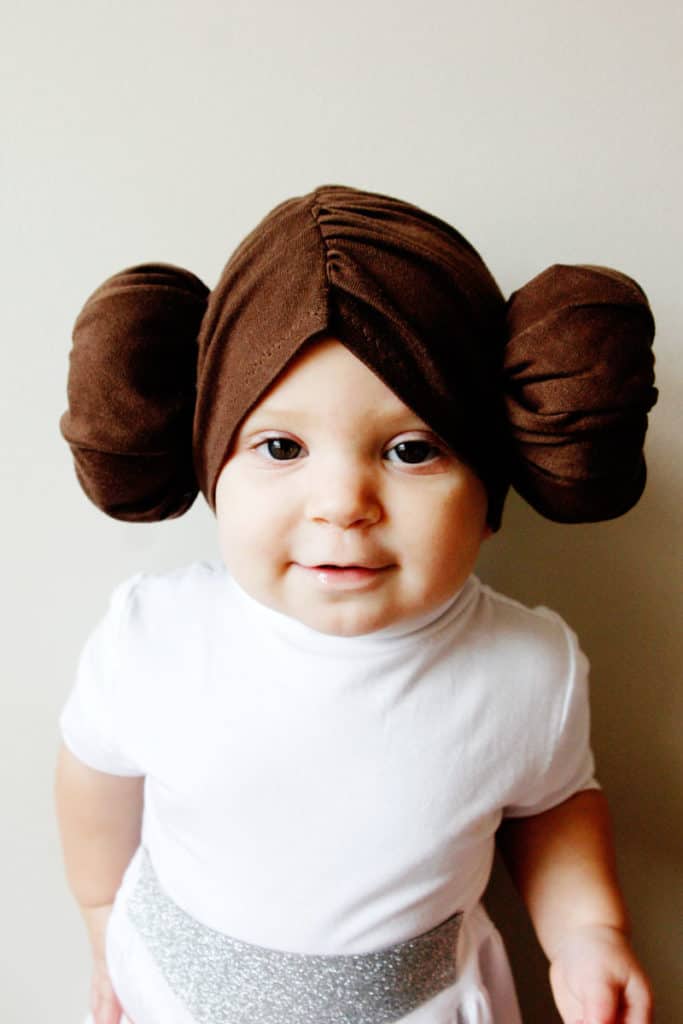 DIY princess leia baby costume see kate sew