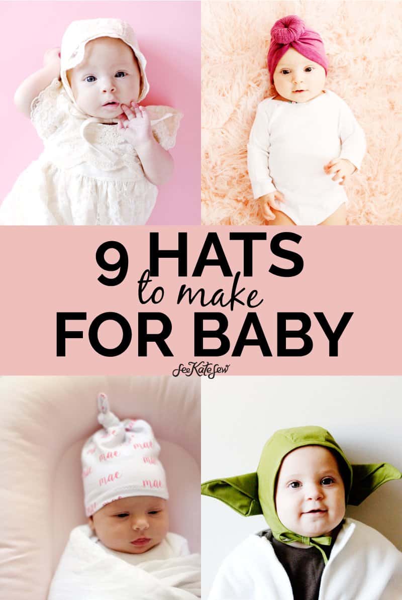 9 baby hats to make