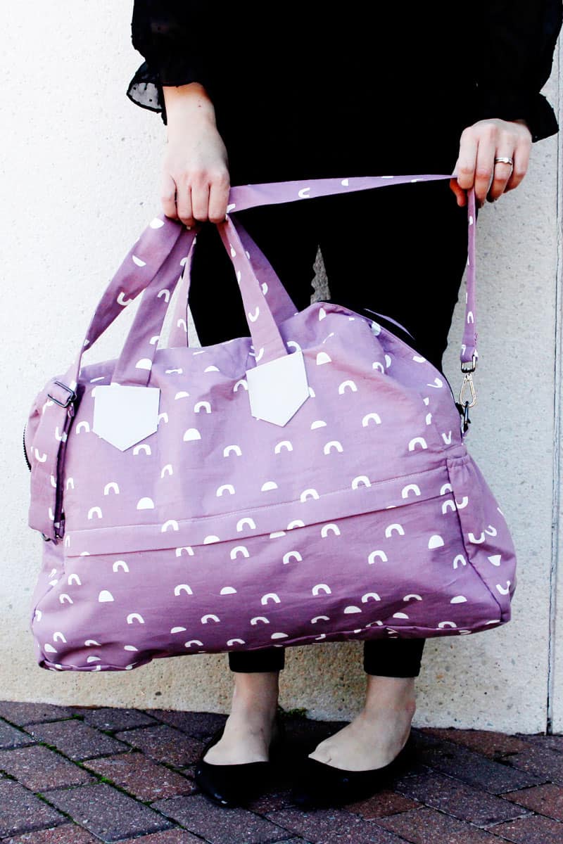 January Pattern of the Month - the Weekender Bag Pattern