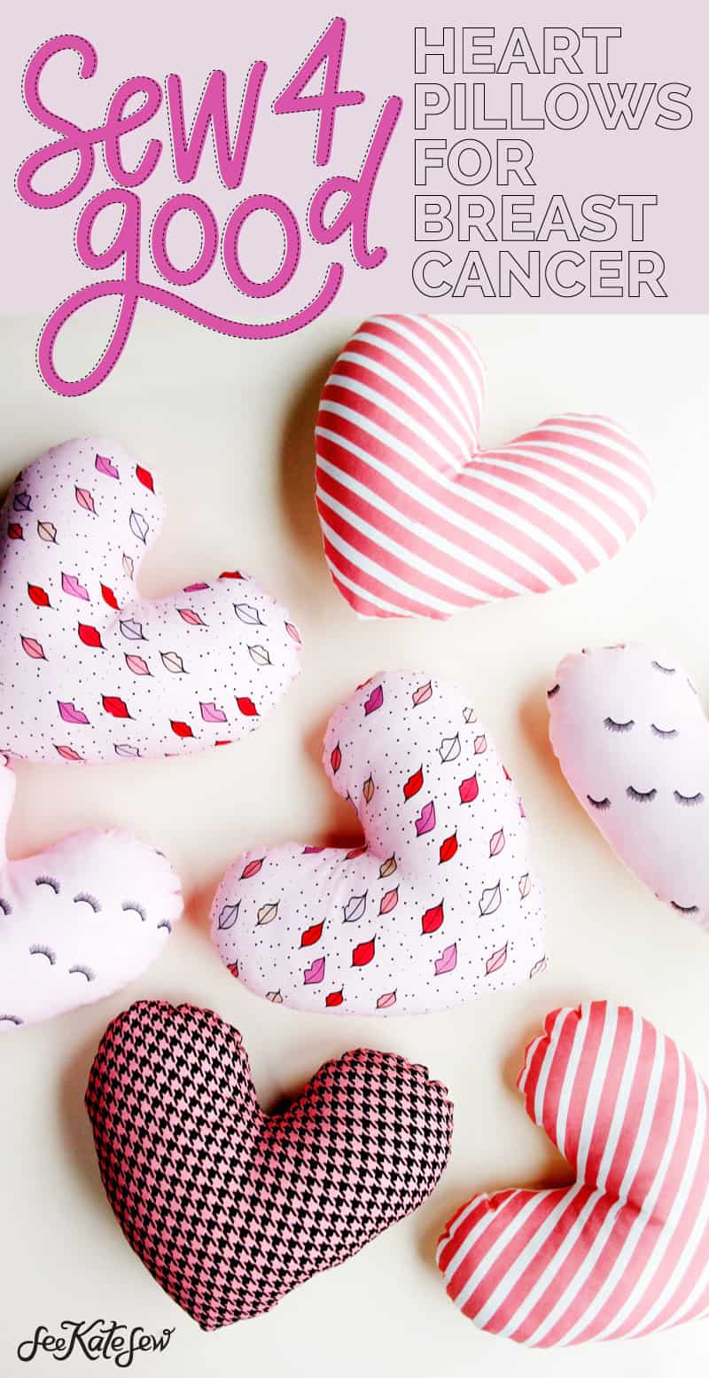 heart pillow pattern