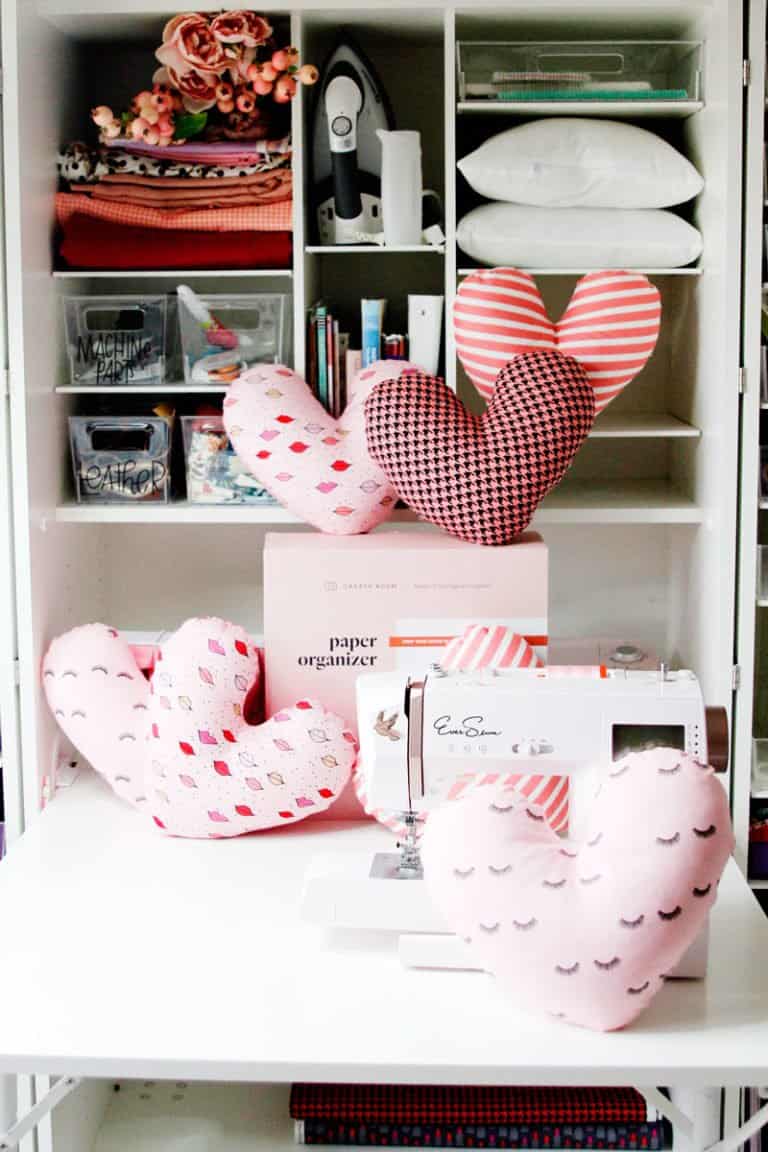 Sew4Good Heart Pillows for Breast Cancer see kate sew
