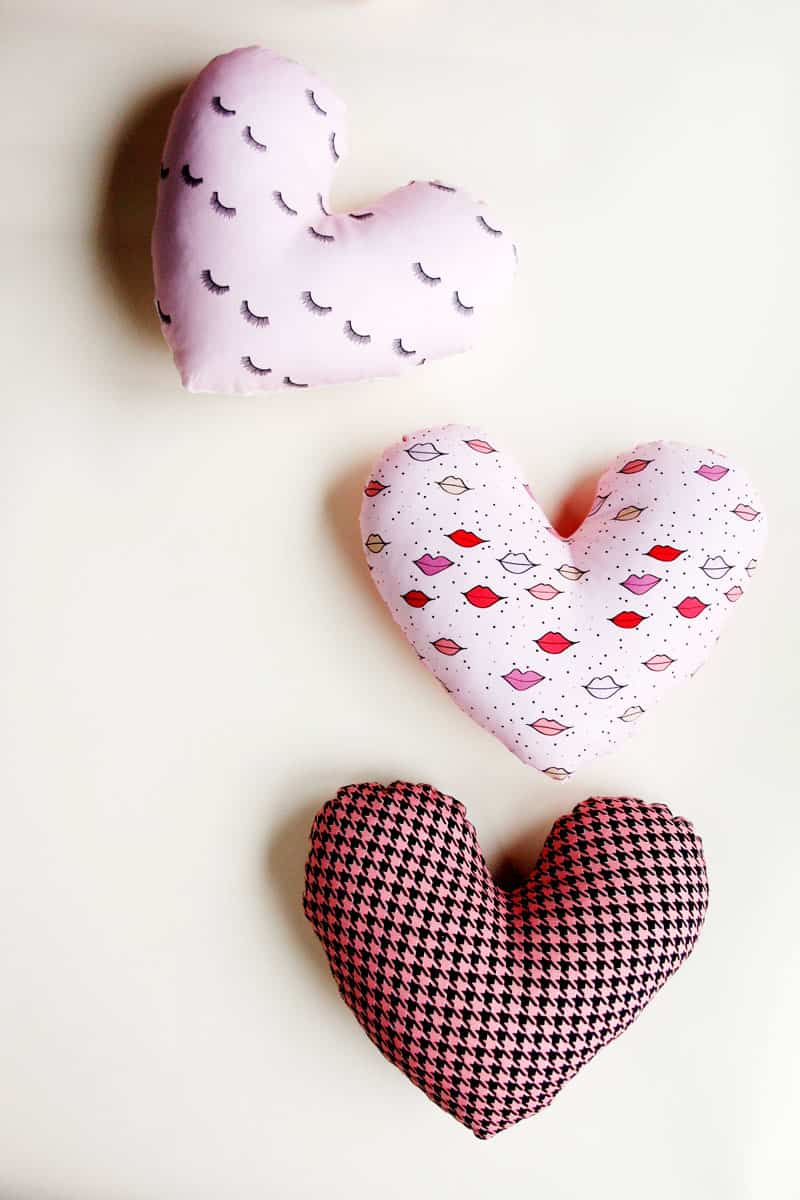 Heart pillows for outlet heart patients