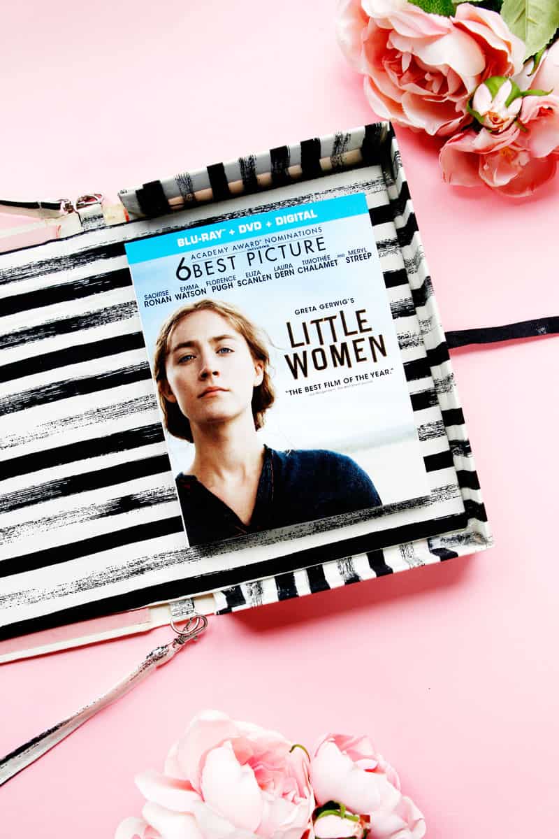 How to make a DIY Zipper Book Purse