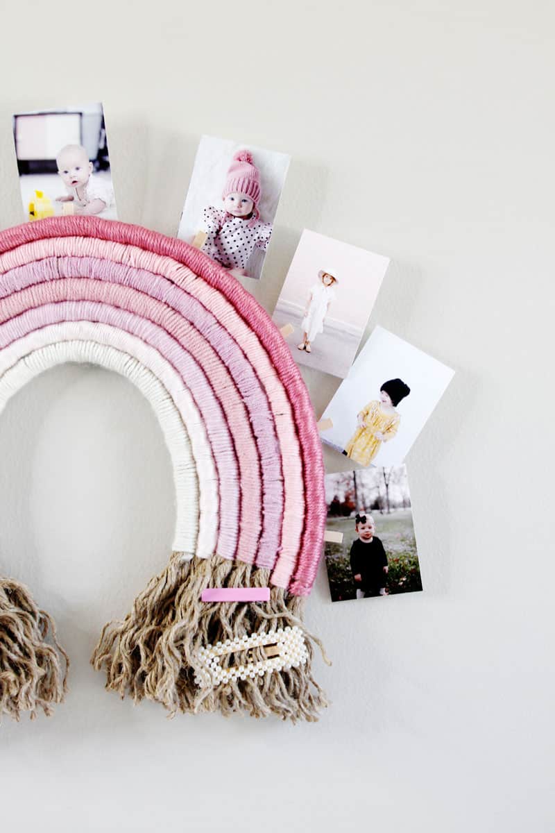 Rainbow Rope Wall Hanging Tutorial - see kate sew