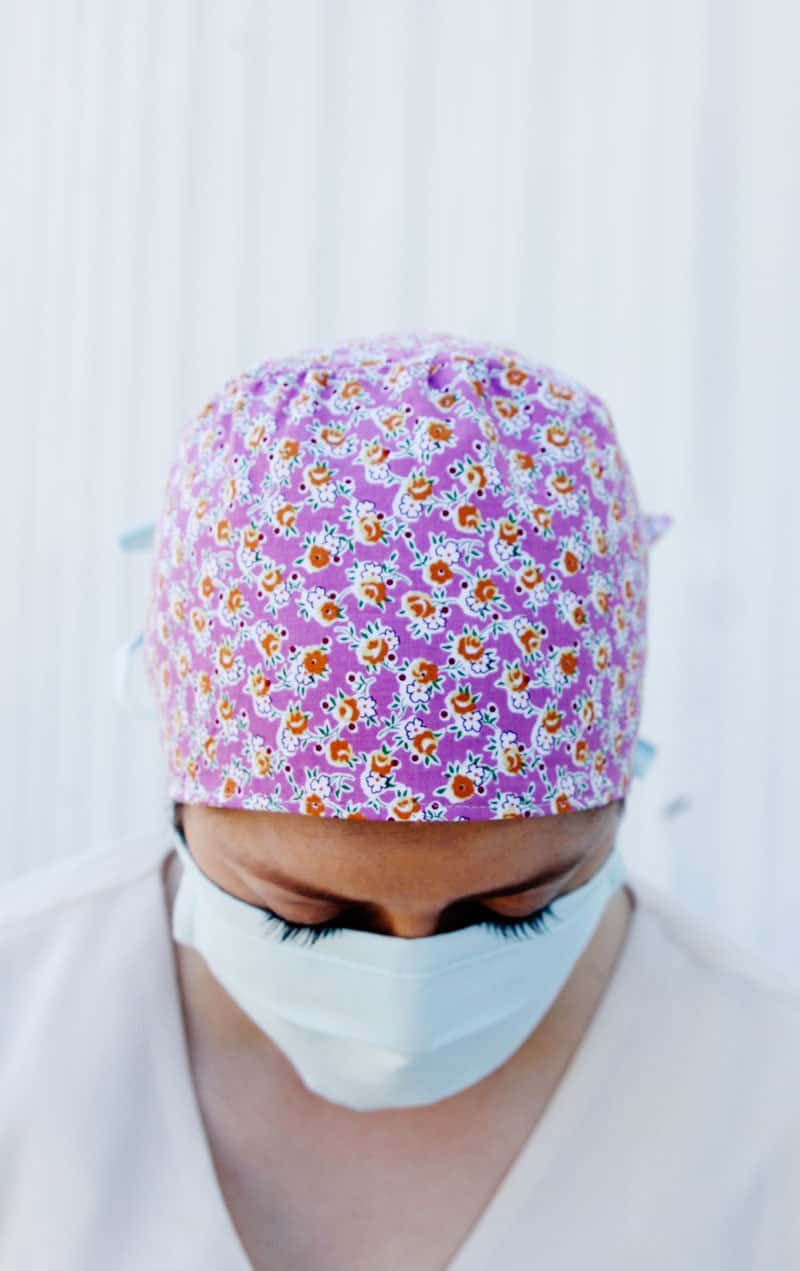 Surgical Cap Sewing Pattern | Scrub Hat Pattern Download | Make your own printed scrub cap | Easy DIY Scrub Cap