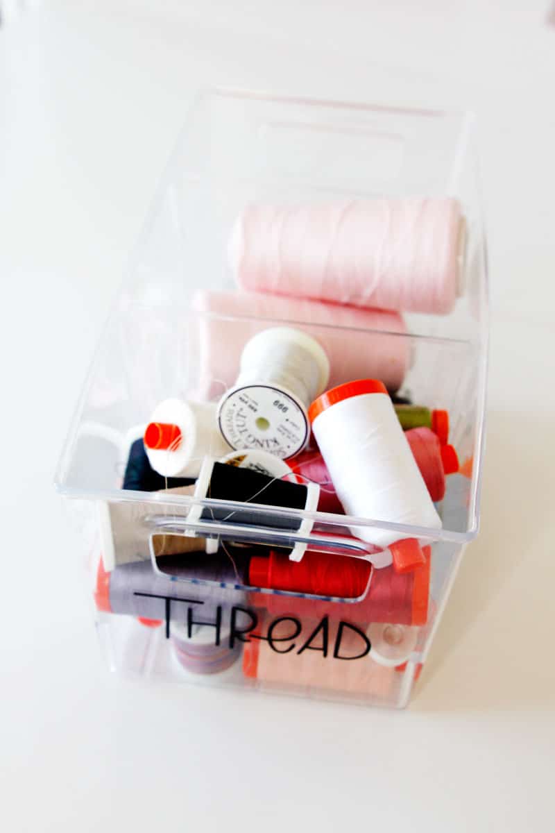 DreamBox Sewing Organization Ideas