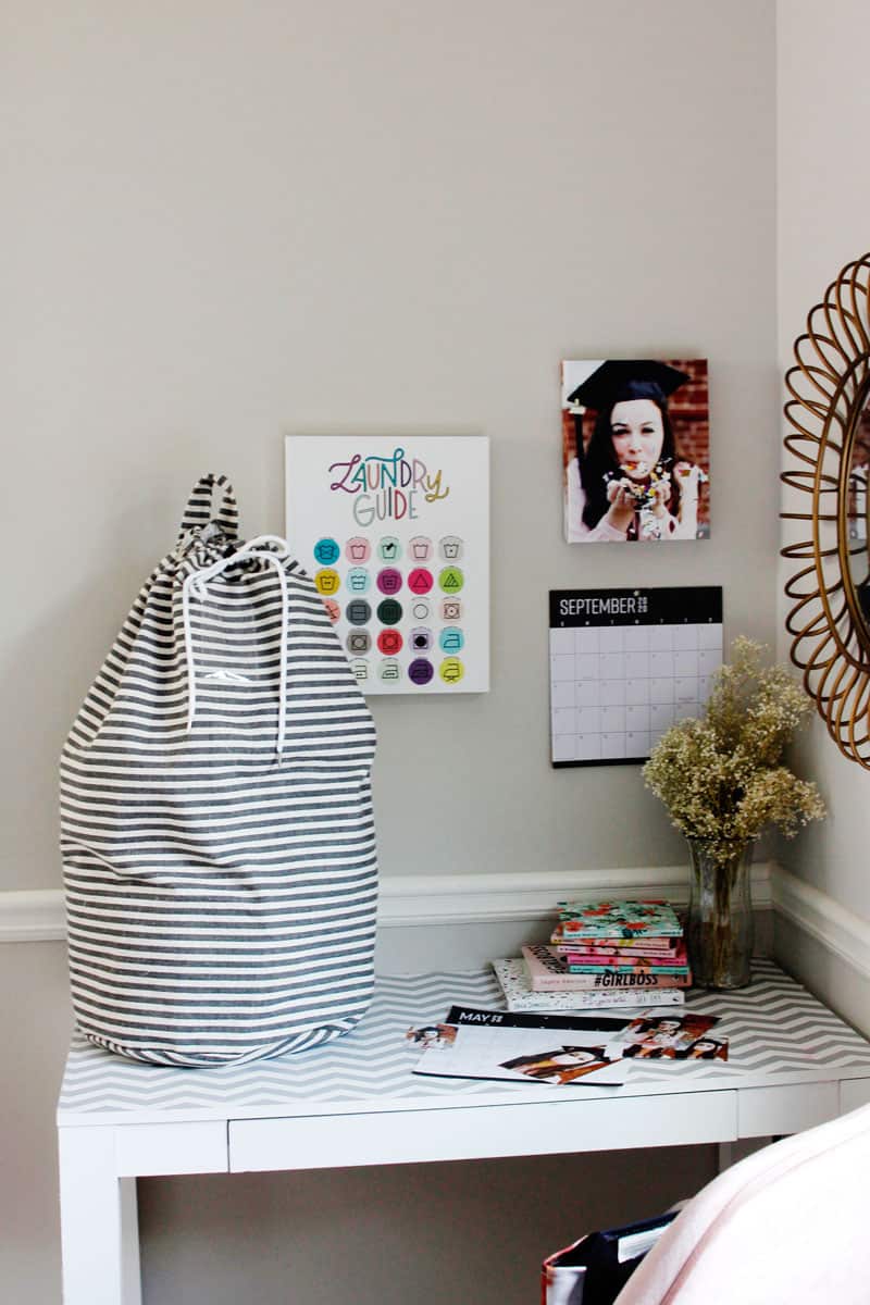 Graduation Gift Idea - Laundry Bag Pattern and Laundry Care