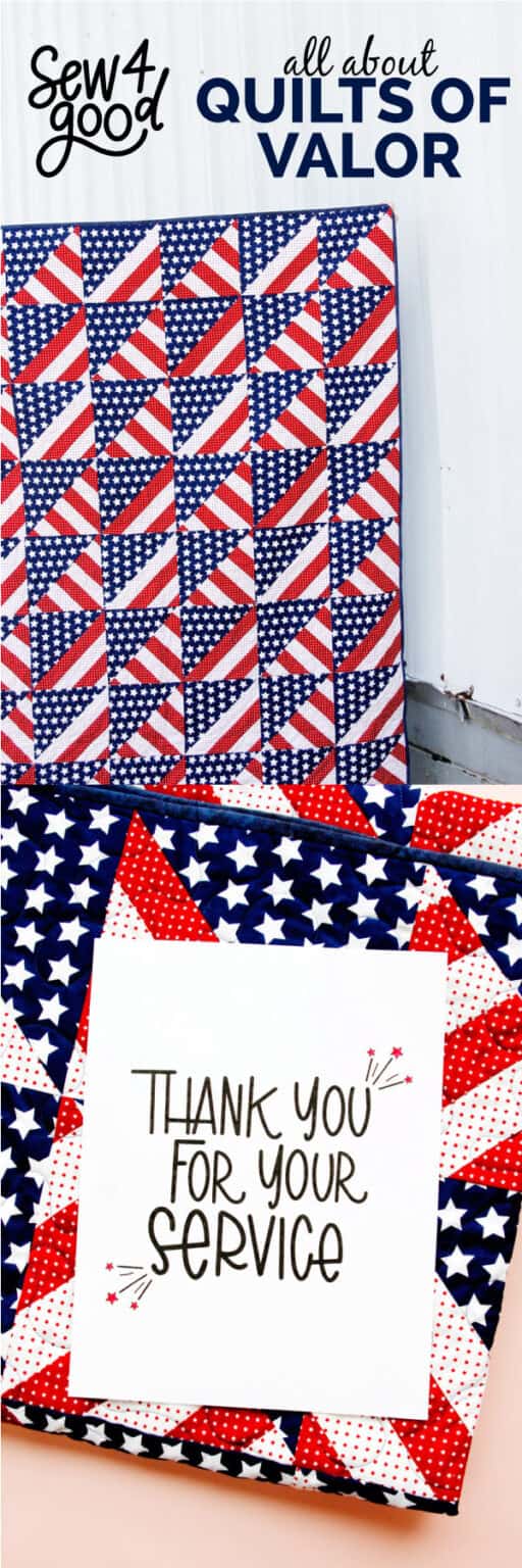 Sew4Good Quilts of Valor + The Americana Quilt see kate sew